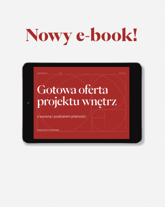 GOTOWA OFERTA PROJEKTU WNĘTRZ z wyceną i podziałem płatności